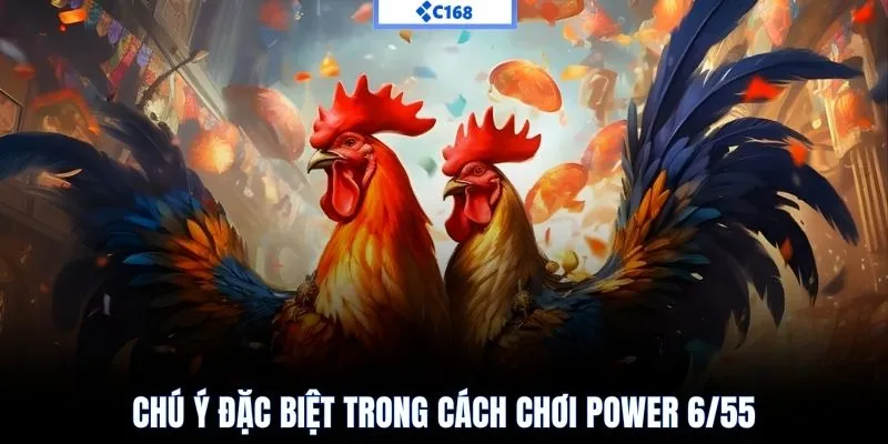 Chú ý đặc biệt trong cách chơi power 6/55